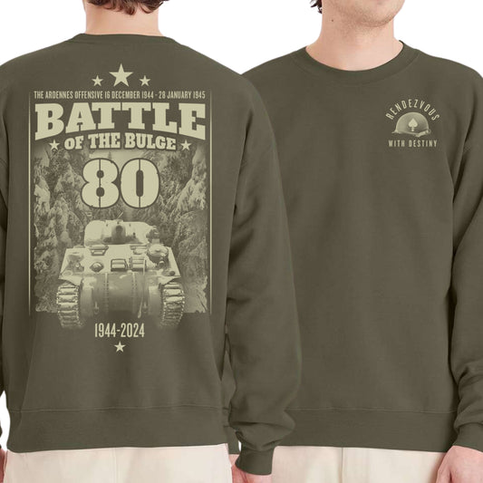 The Battle of the Bulge - 80th Anniversary Crewneck sweatshirt