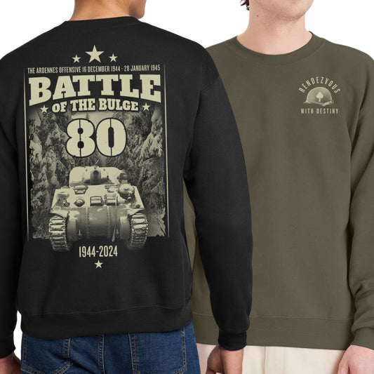 The Battle of the Bulge - 80th Anniversary Crewneck sweatshirt