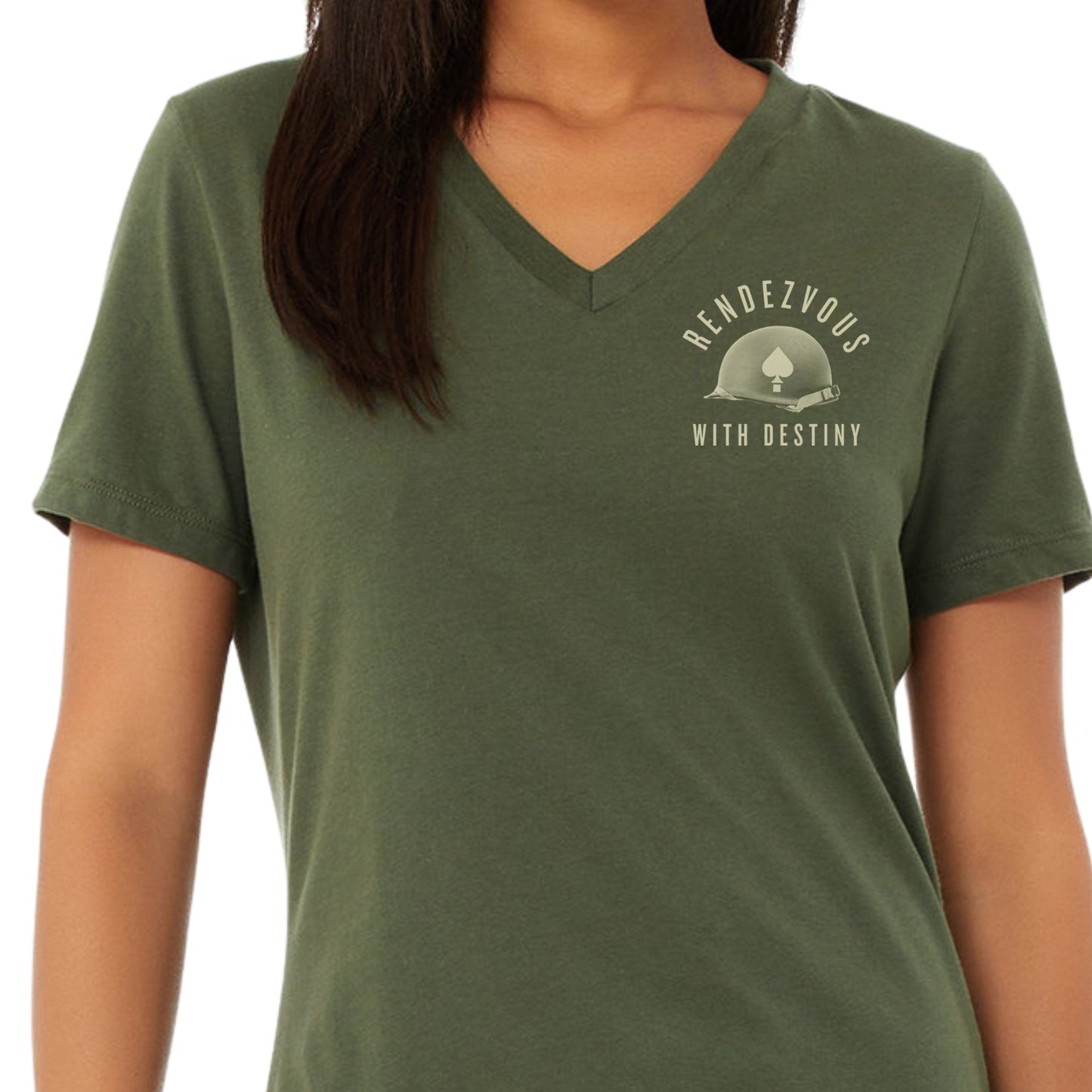 The Battle of the Bulge - 80th Anniversary Women's v-neck shirt