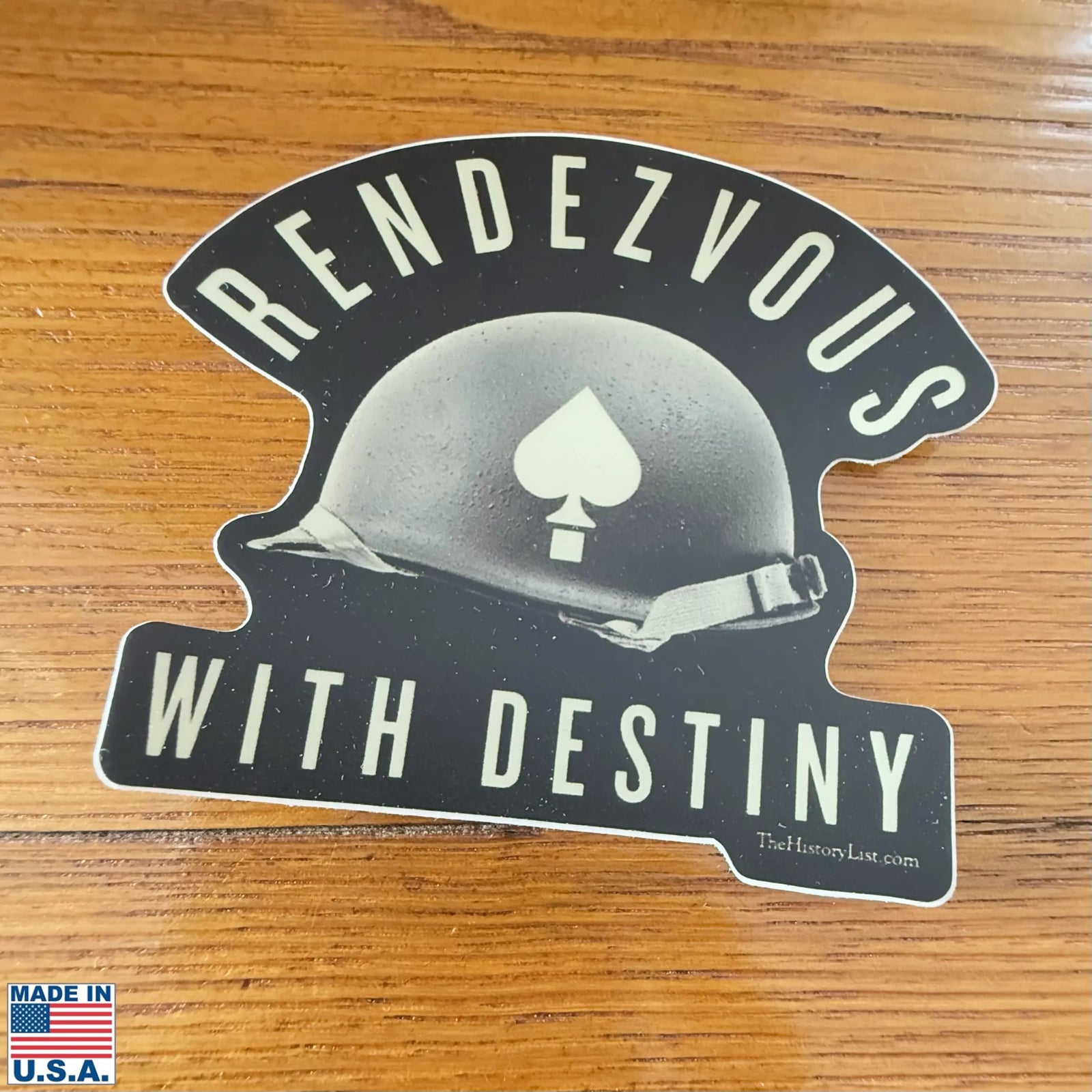 "Rendezvous with Destiny — The Battle of the Bulge" Sticker from The History List store