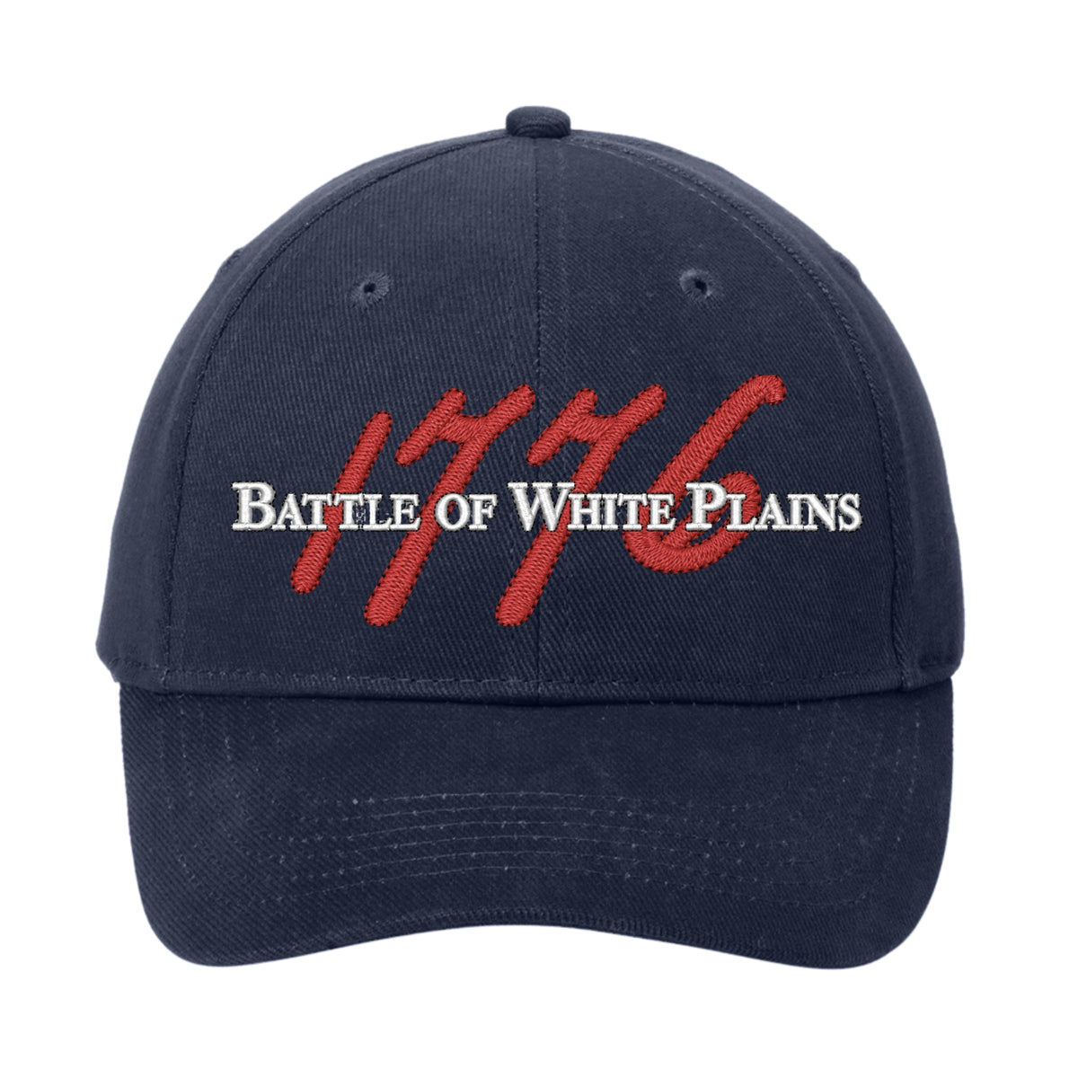 Embroidered "1776 New York Campaign" Caps
