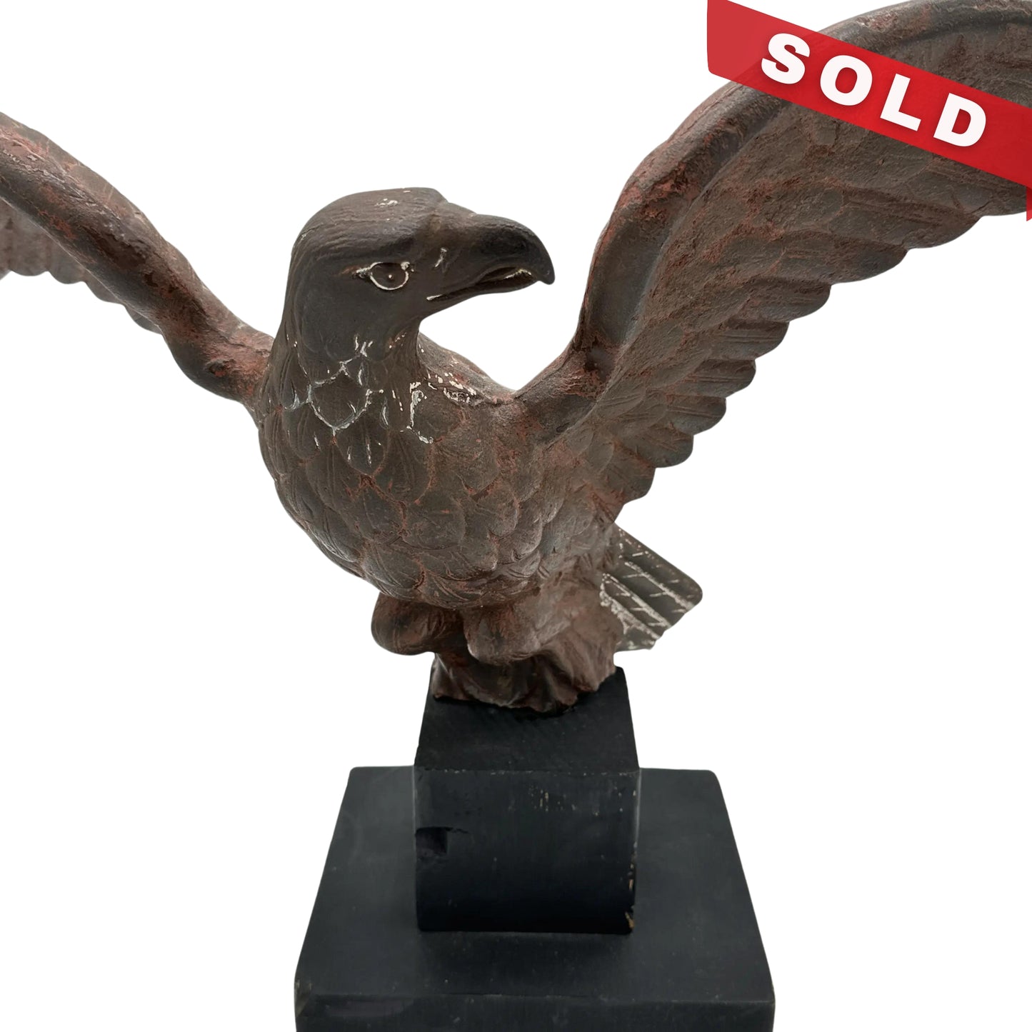 Cast iron eagle — 19th / 20th C.