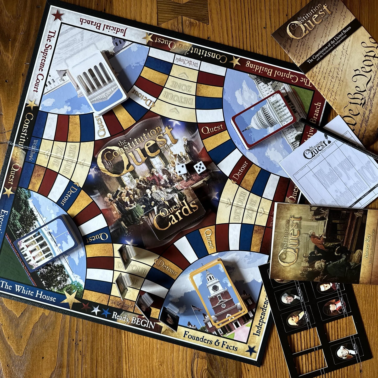 The Constitution Quest Game