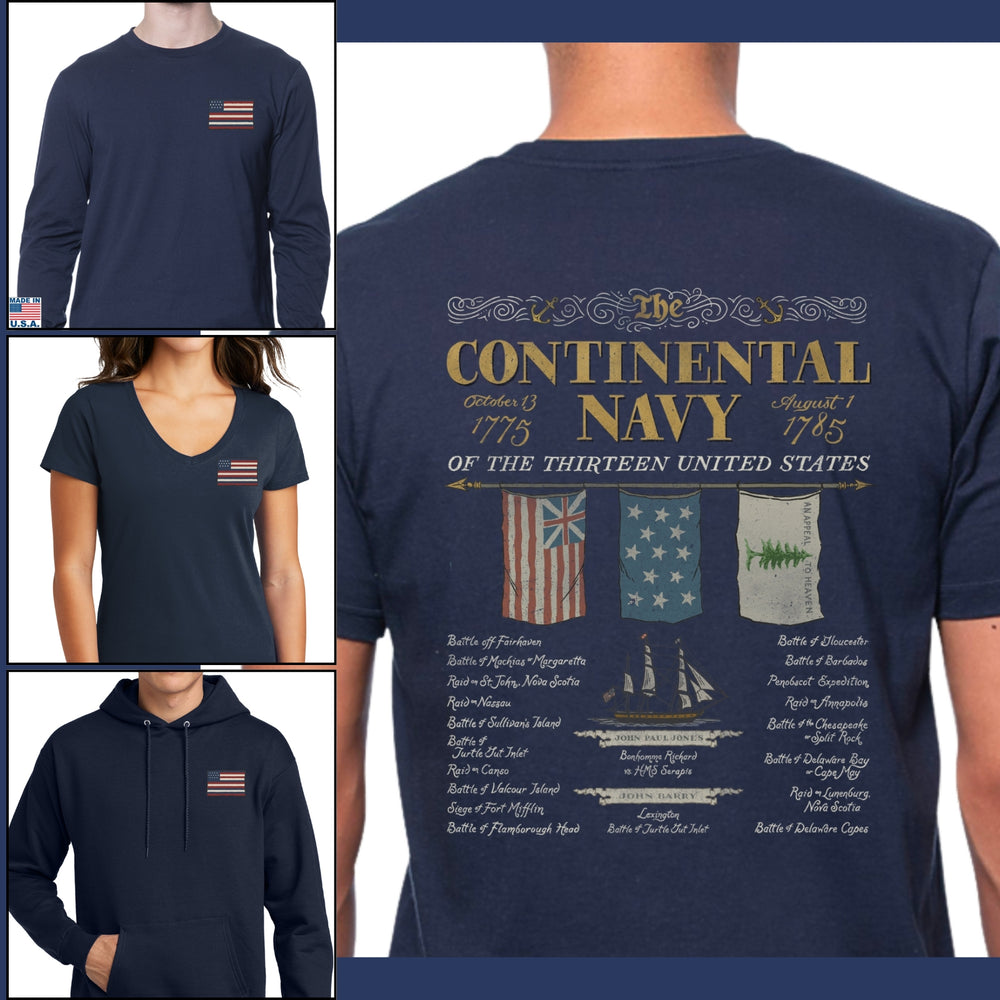 "The Continental Navy" Collection from The History List store