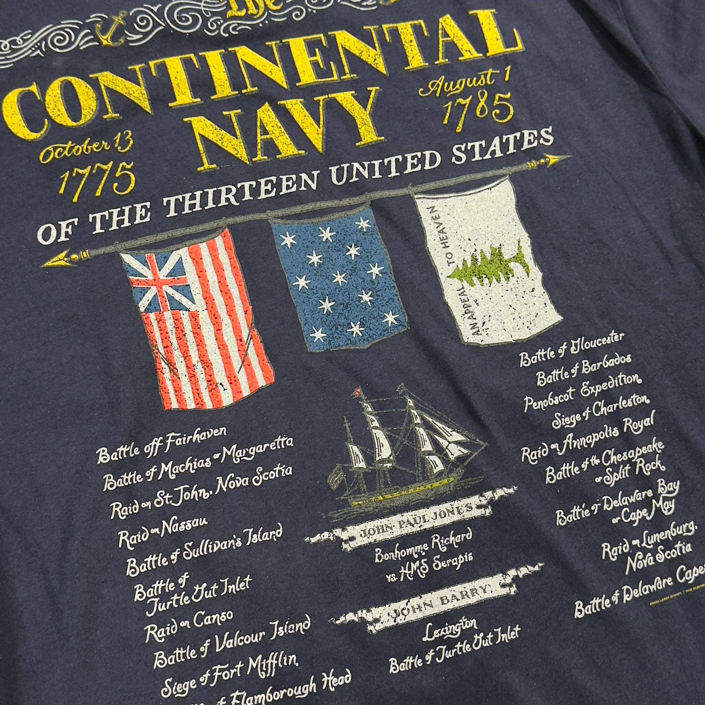 "The Continental Navy" Crewneck sweatshirt