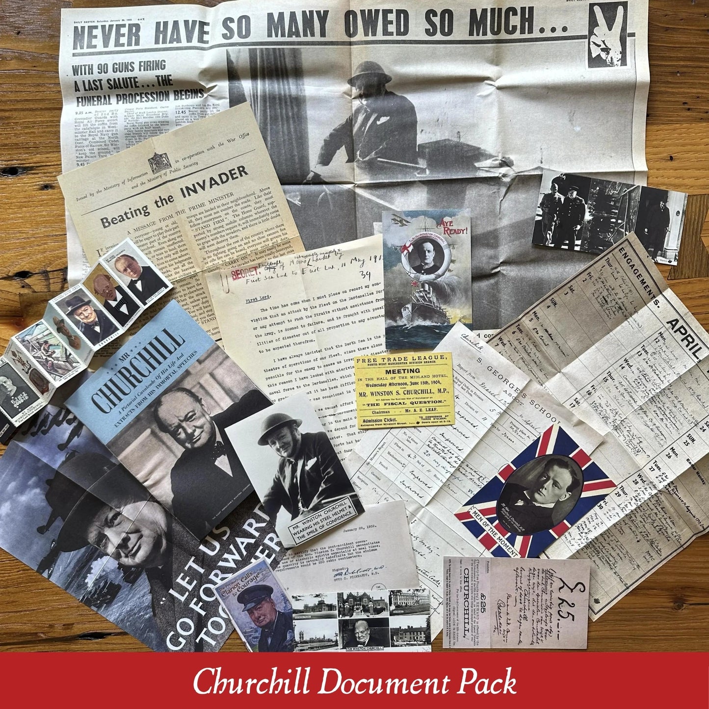 History Packs — The Blitz, Yanks, Churchill, or Beatlemania