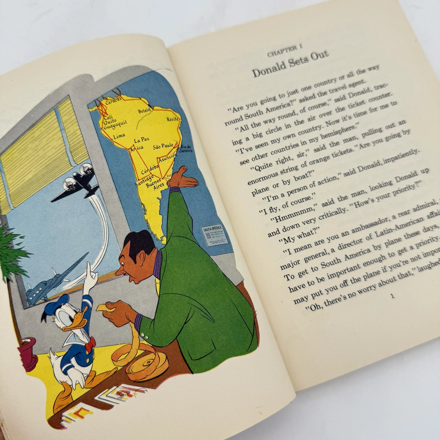 Donald Duck Sees South America — 1945