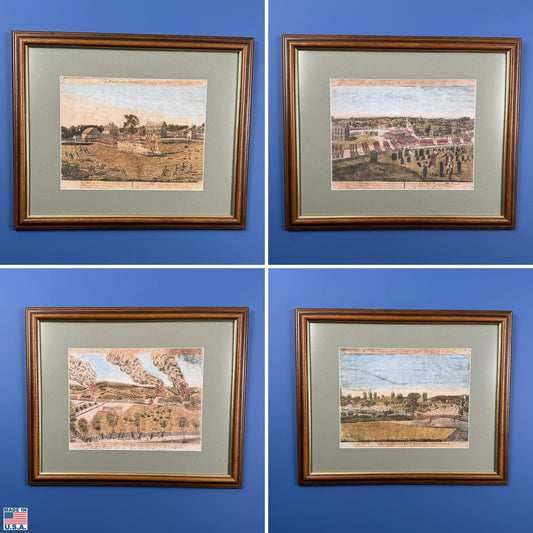 "The Doolittle Engravings of the Battle of Lexington and Concord" Archival Prints