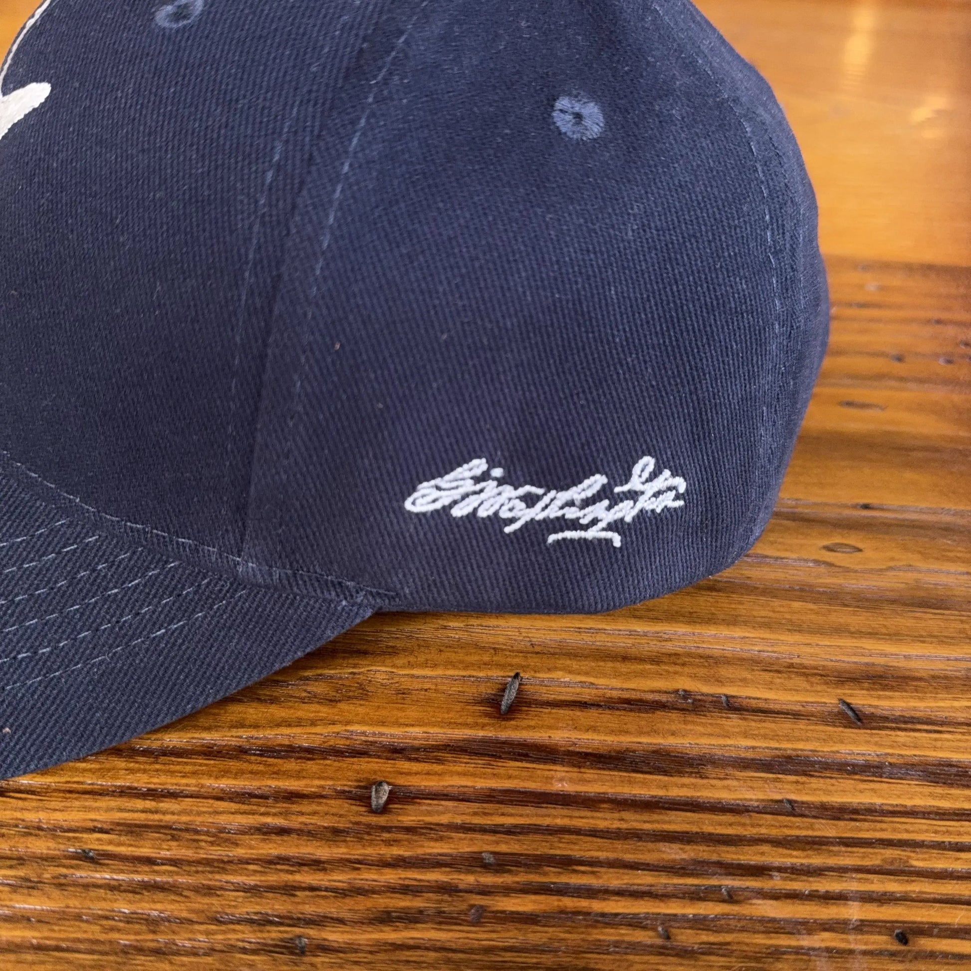 Signature in Embroidered General Washington Cap from The History List store