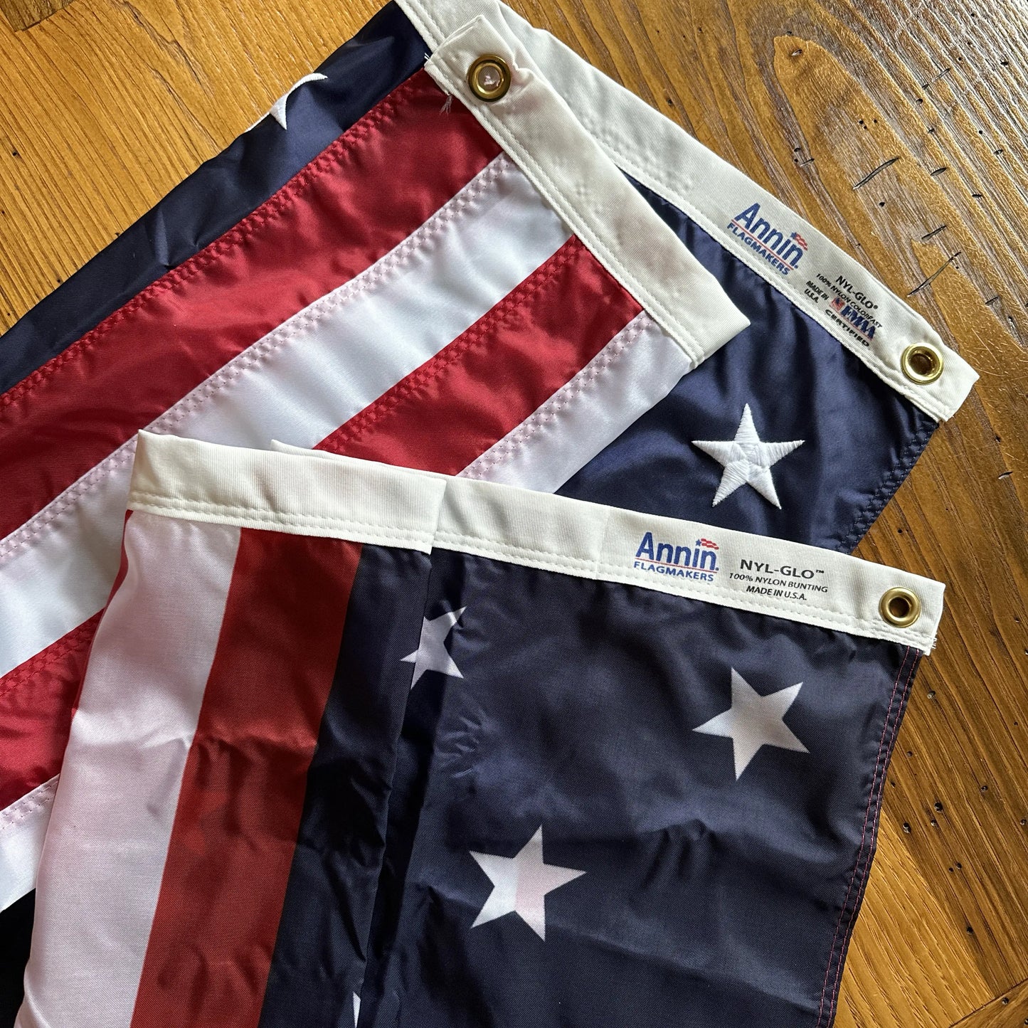 15-star, 15-stripe flag flown over Fort McHenry — Includes certificate