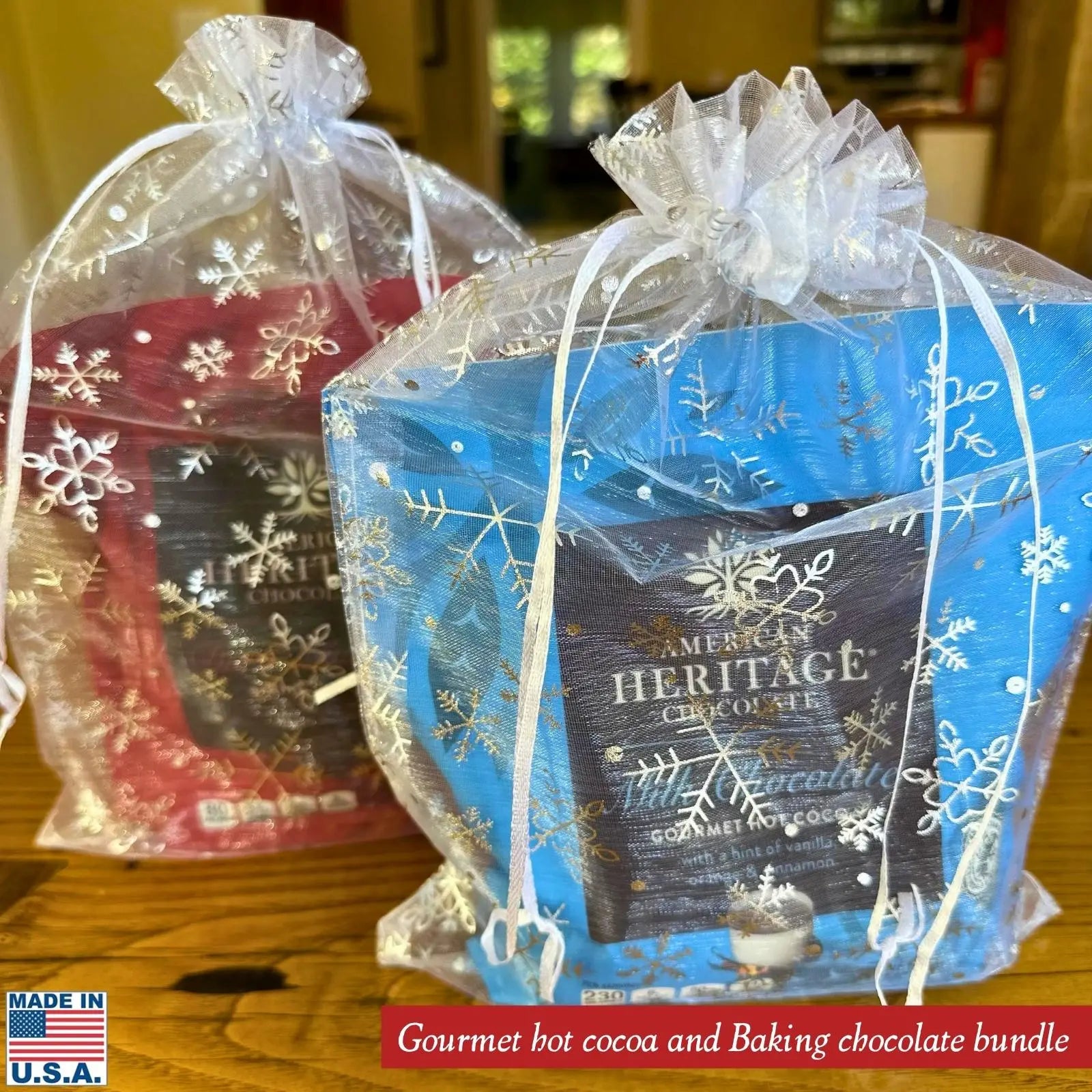 Heritage Gourmet Hot Cocoa and baking chocolate bundle for History Lovers from The History List store