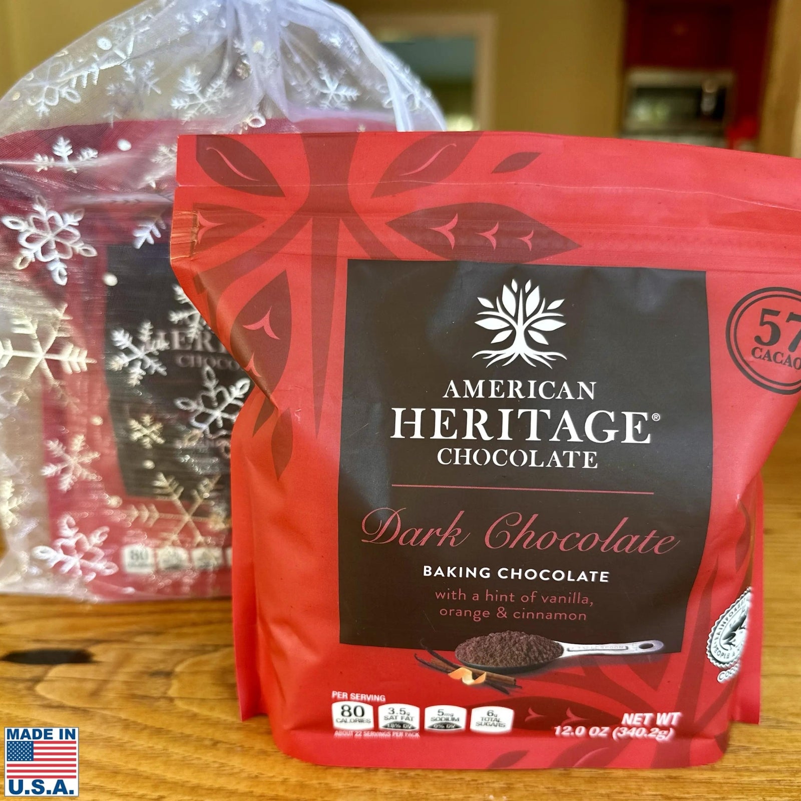 Heritage Finely Grated Baking Chocolate for History Lovers from The History List store