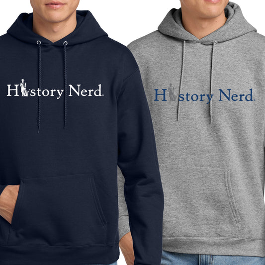 HISTORY NERD® Hooded sweatshirt with the Minute Man