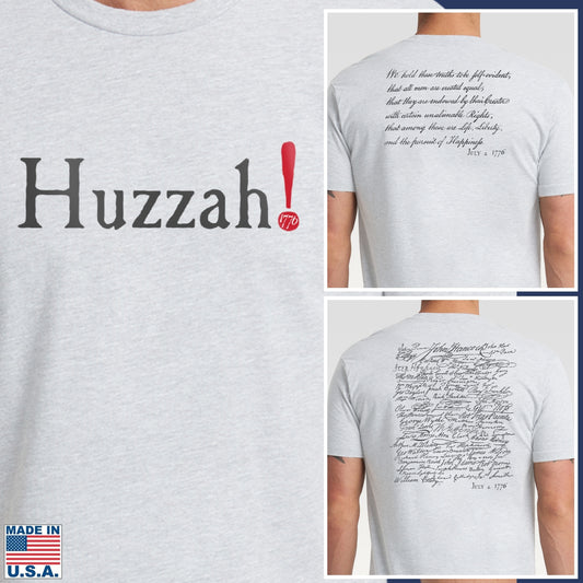 Huzzah! July 4, 1776 Shirt — Made in America
