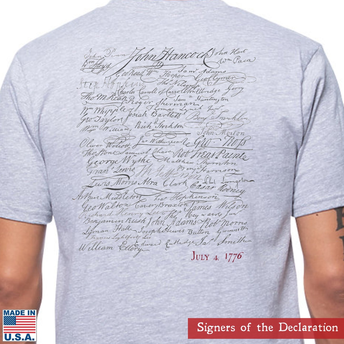 Huzzah! July 4, 1776 Shirt — Made in America