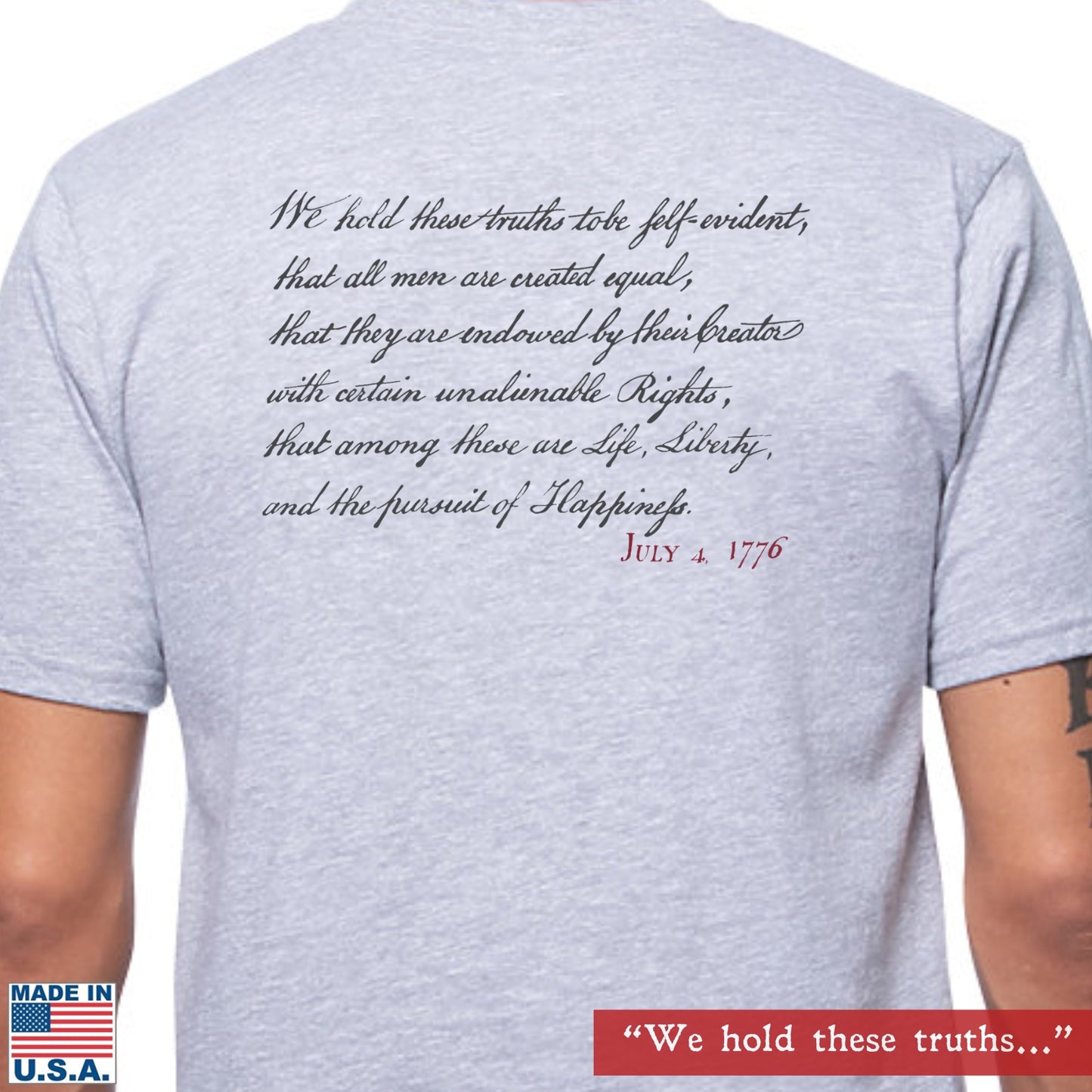 Huzzah! July 4, 1776 Shirt — Made in America