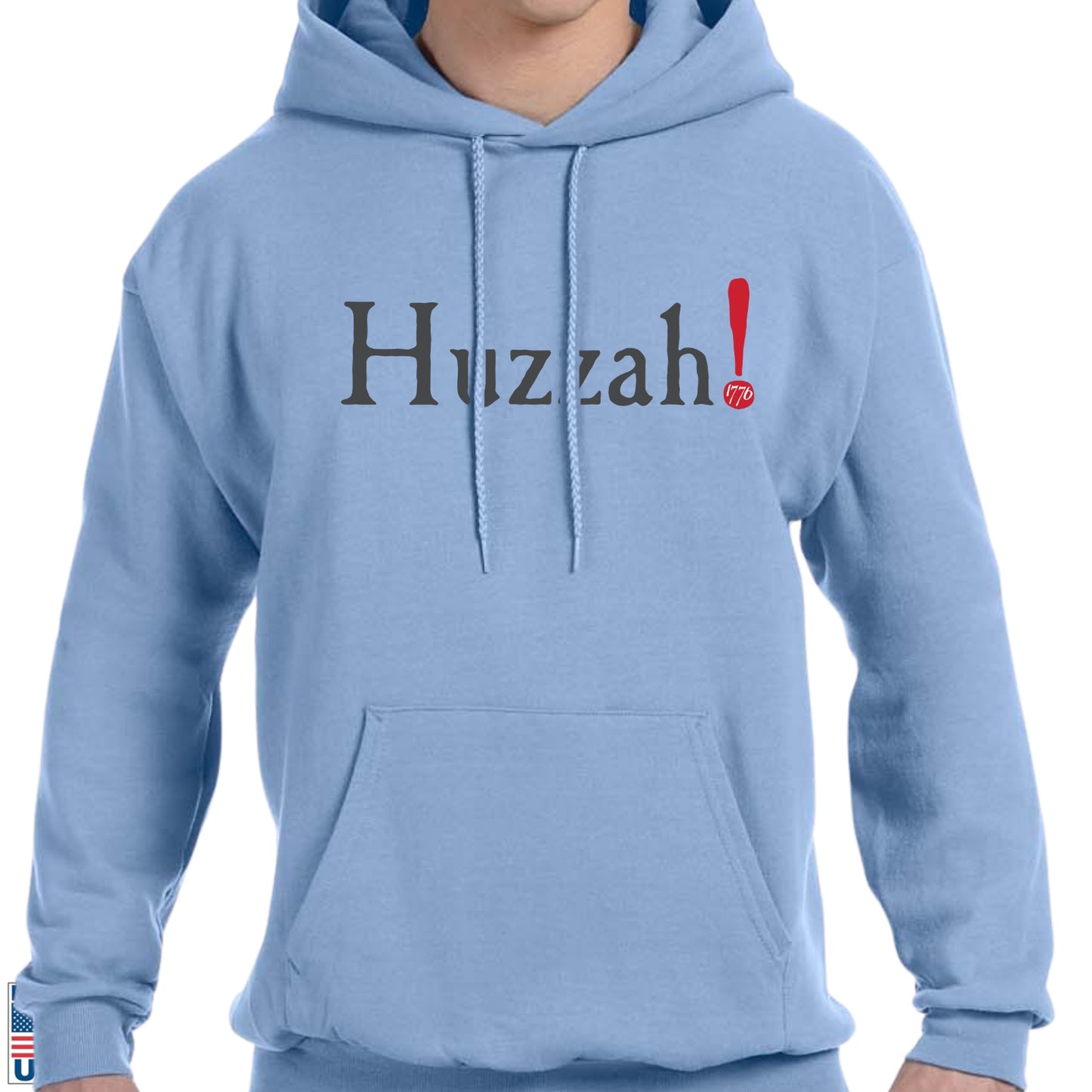 Huzzah! July 4, 1776 Hooded Sweatshirt