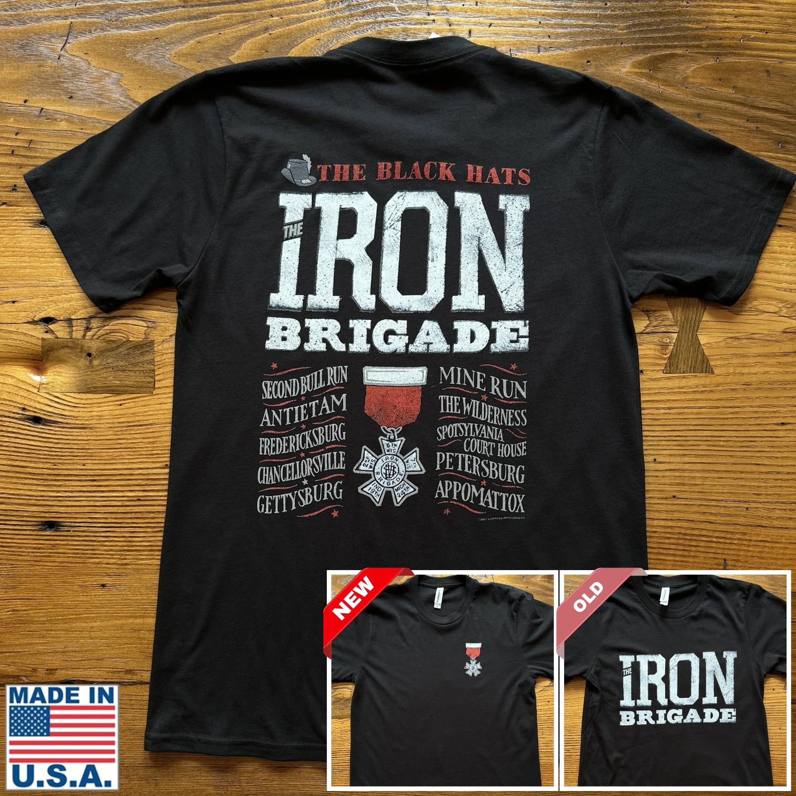 The Civil War "Iron Brigade" Shirt Made in America from The History List store