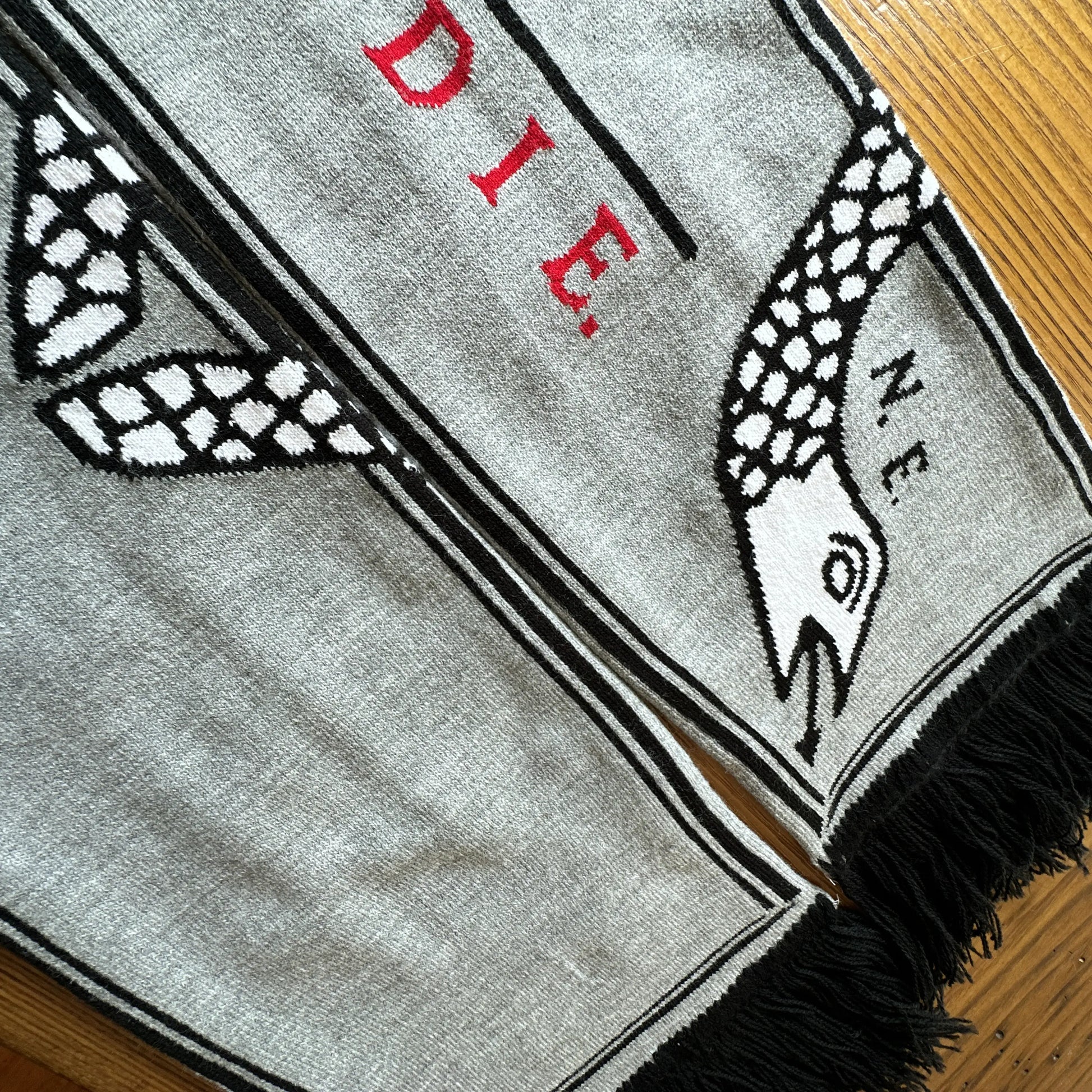 Snake from the "Join or Die" woven scarf — Made in America from The History List store