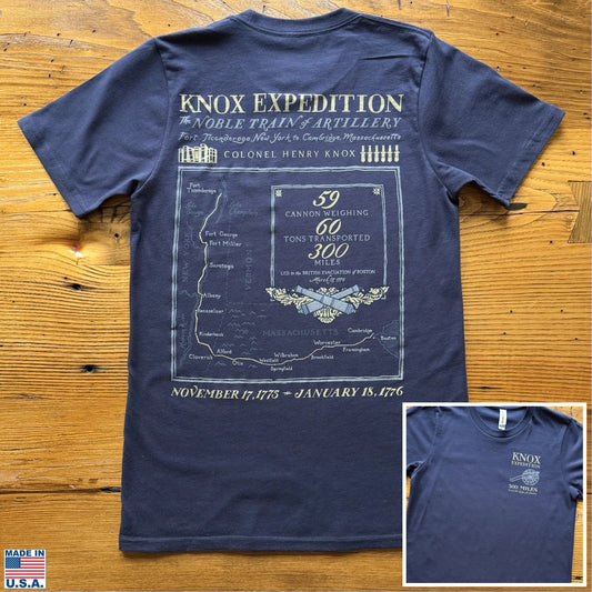Henry Knox's Noble Train of Artillery Shirt — Made in America