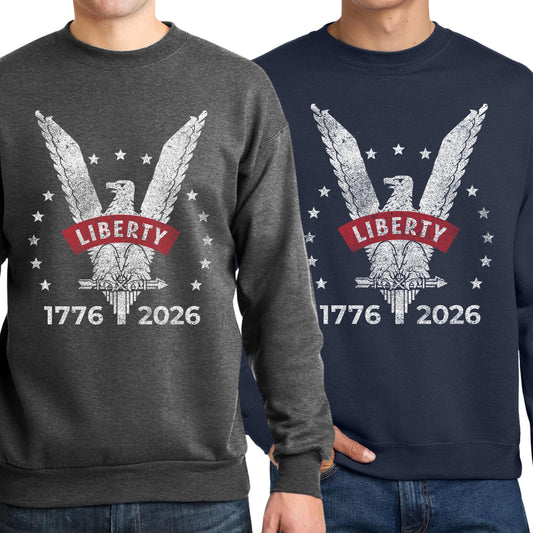 Liberty Eagle — 1776 - 2026 Crewneck Sweatshirt
