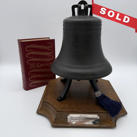 Whitechapel Bicentennial 1/5th scale Liberty Bell - Black oxidized —  Serial number 0473