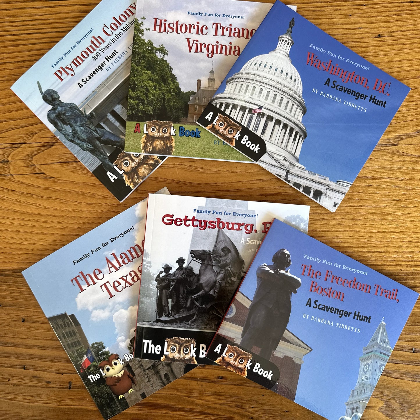 The LOOK Book "Historic Triangle, Virginia: A Scavenger Hunt" by Barbara Tibbetts