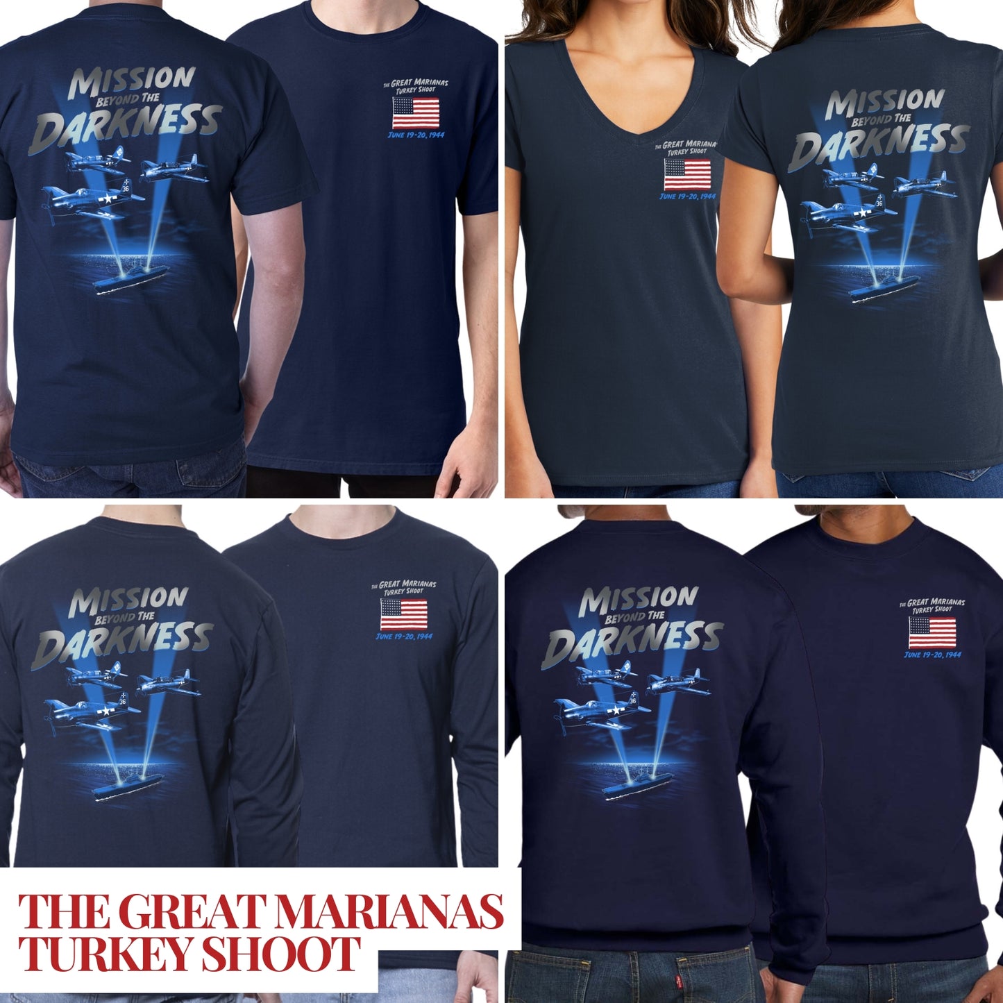 All styles of "The Great Marianas Turkey Shoot — Mission Beyond the Darkness" from The History List store