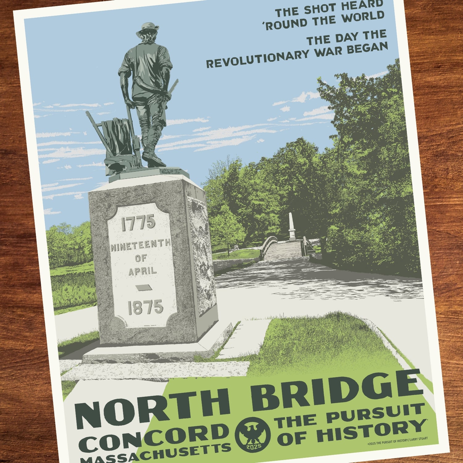 North Bridge limited edition print  — Signed and numbered — Only 200 printed from The Pursuit of History