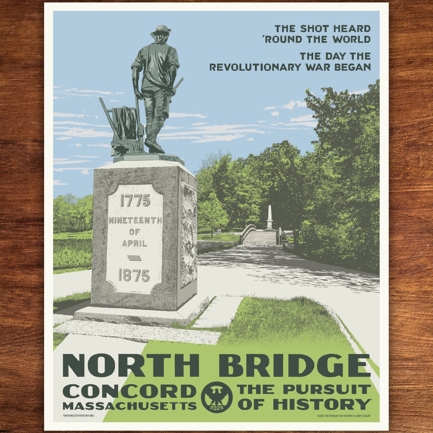 North Bridge limited edition print  — Signed and numbered — Only 200 printed from The Pursuit of History Store