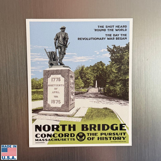 North Bridge Magnet from The Pursuit of History