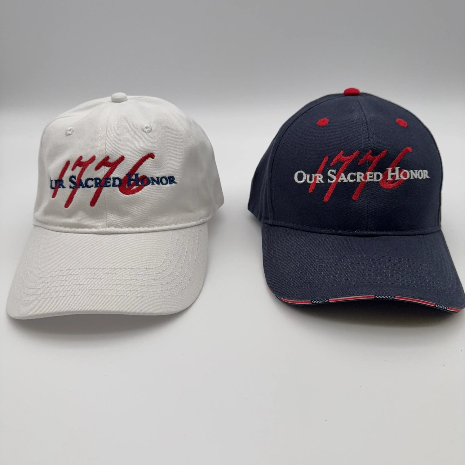Our Sacred Honor Caps from The History List store