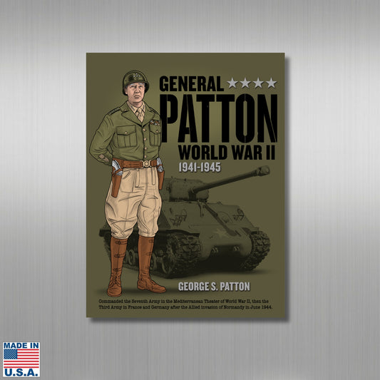 General George S. Patton  Magnet