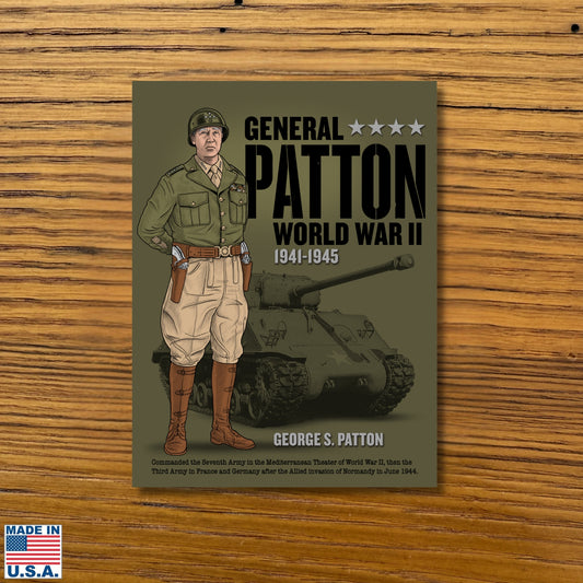 General George S. Patton Sticker