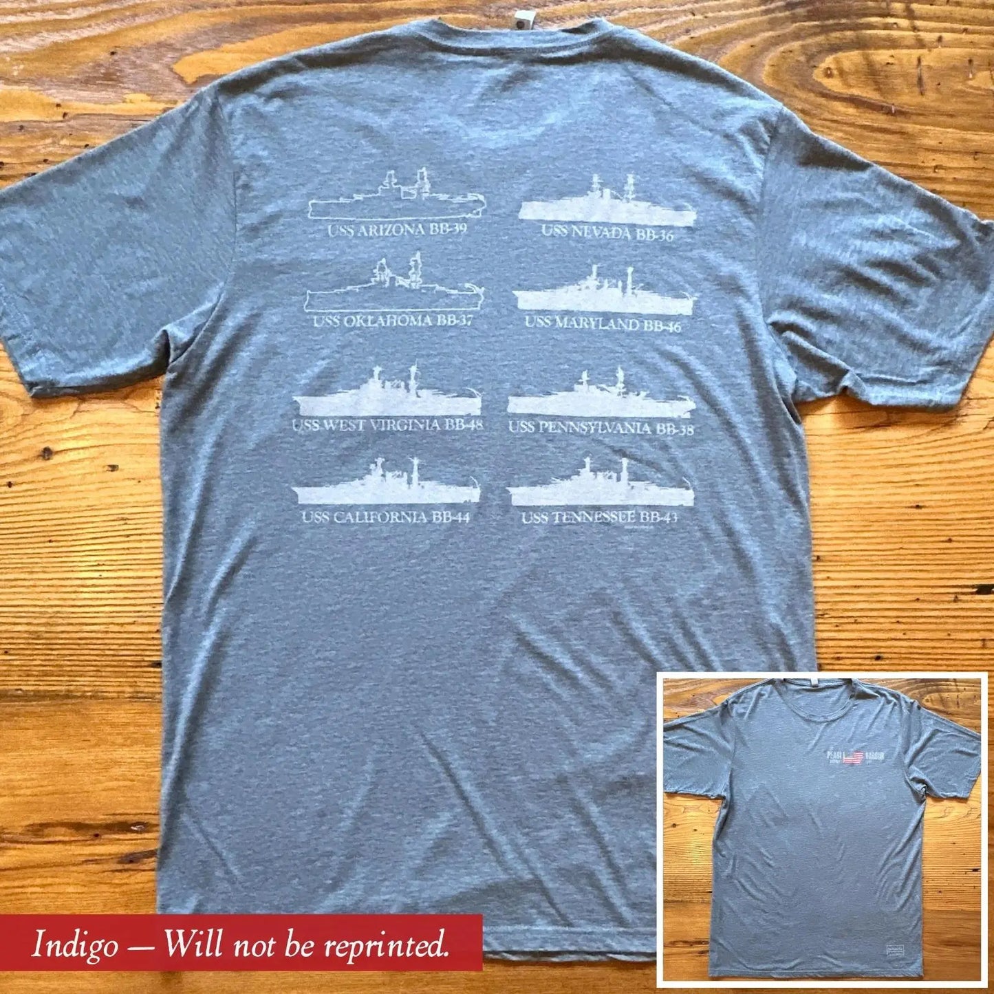 Pearl Harbor “Battleship Row” Made in America Shirt