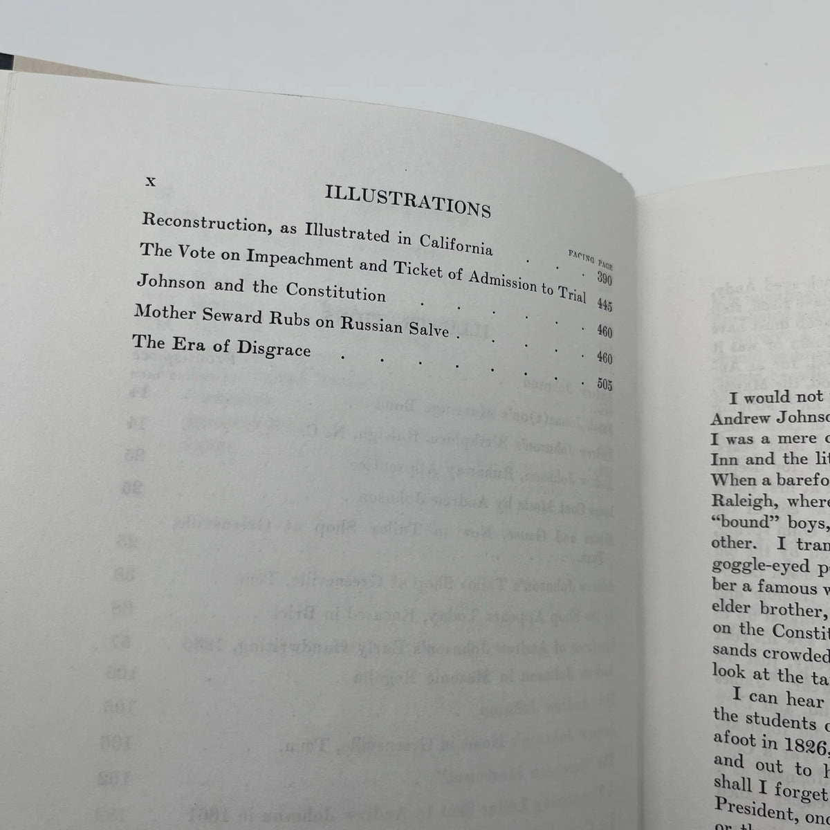 "Andrew Johnson: Plebeian and Patriot" by Robert W Winston - Leather-bound, gilt-edged Easton Press edition