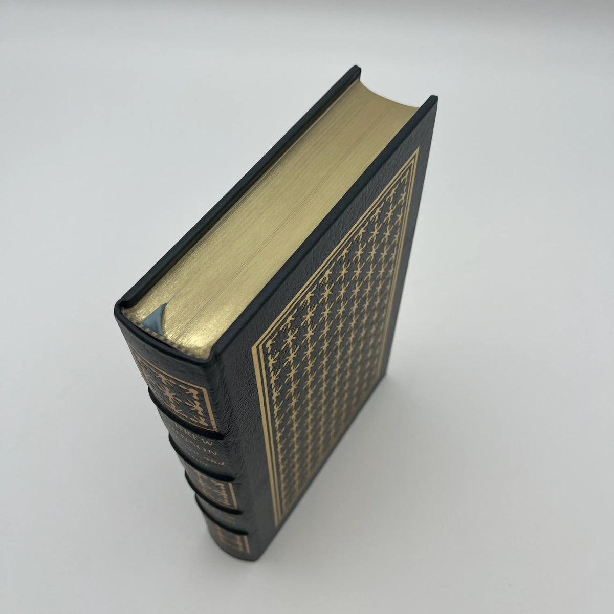 "Andrew Johnson: Plebeian and Patriot" by Robert W Winston - Leather-bound, gilt-edged Easton Press edition