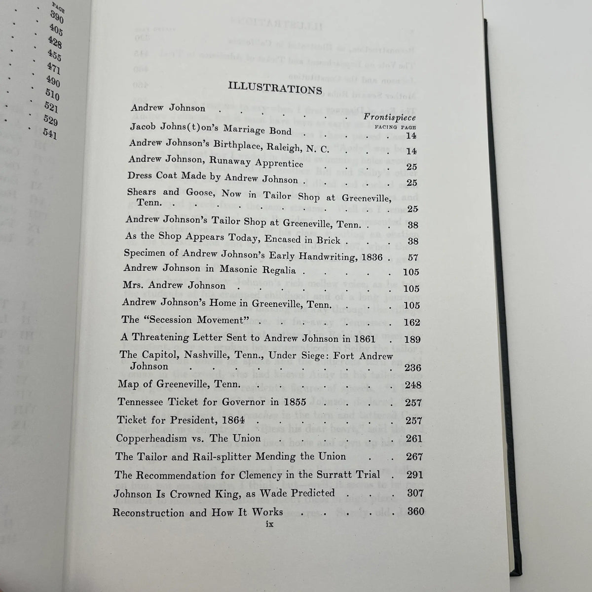 "Andrew Johnson: Plebeian and Patriot" by Robert W Winston - Leather-bound, gilt-edged Easton Press edition
