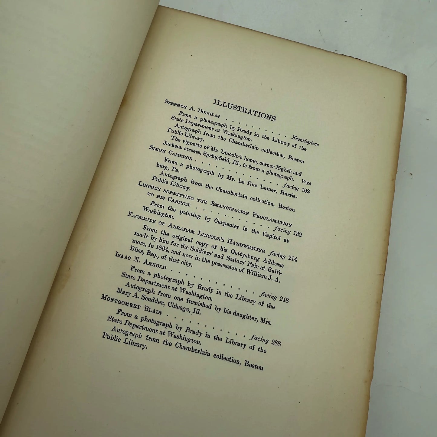 "American Statesmen: Abraham Lincoln" — Two volume numbered set — John T. Morse Jr.