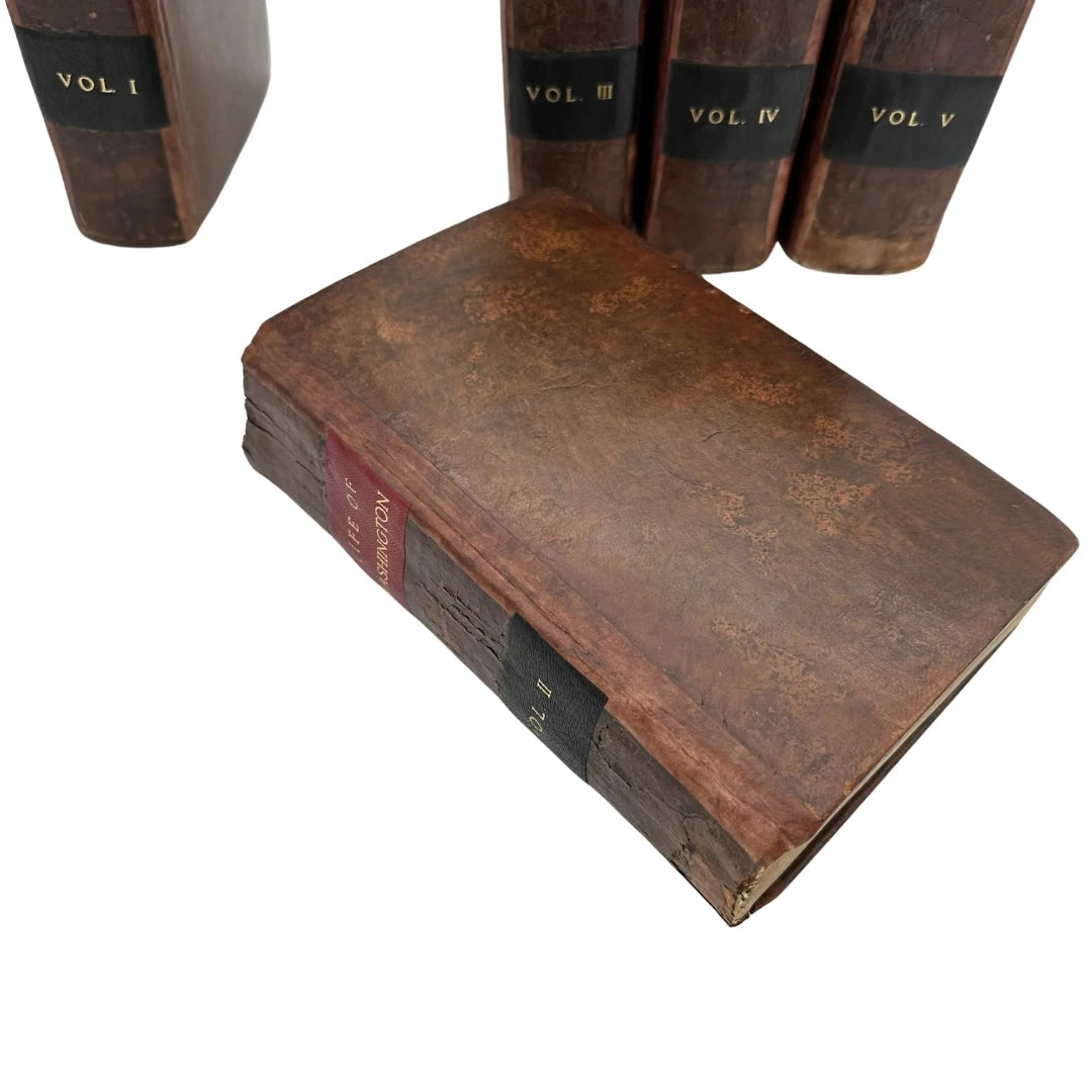 1804 "The Life of George Washington" by John Marshall — Five volume set