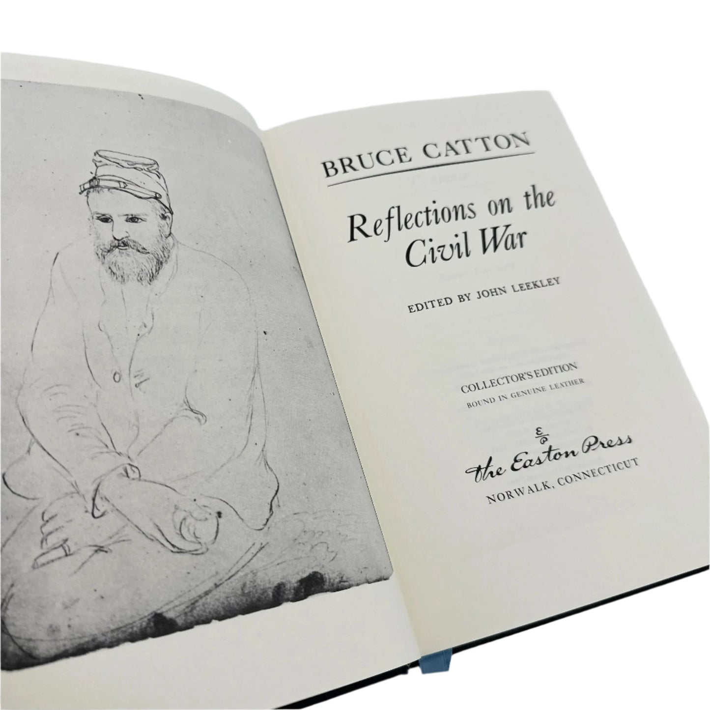 "Reflections on the Civil War" — Bruce Catton — Leather-bound, gilt-edged Easton Press edition