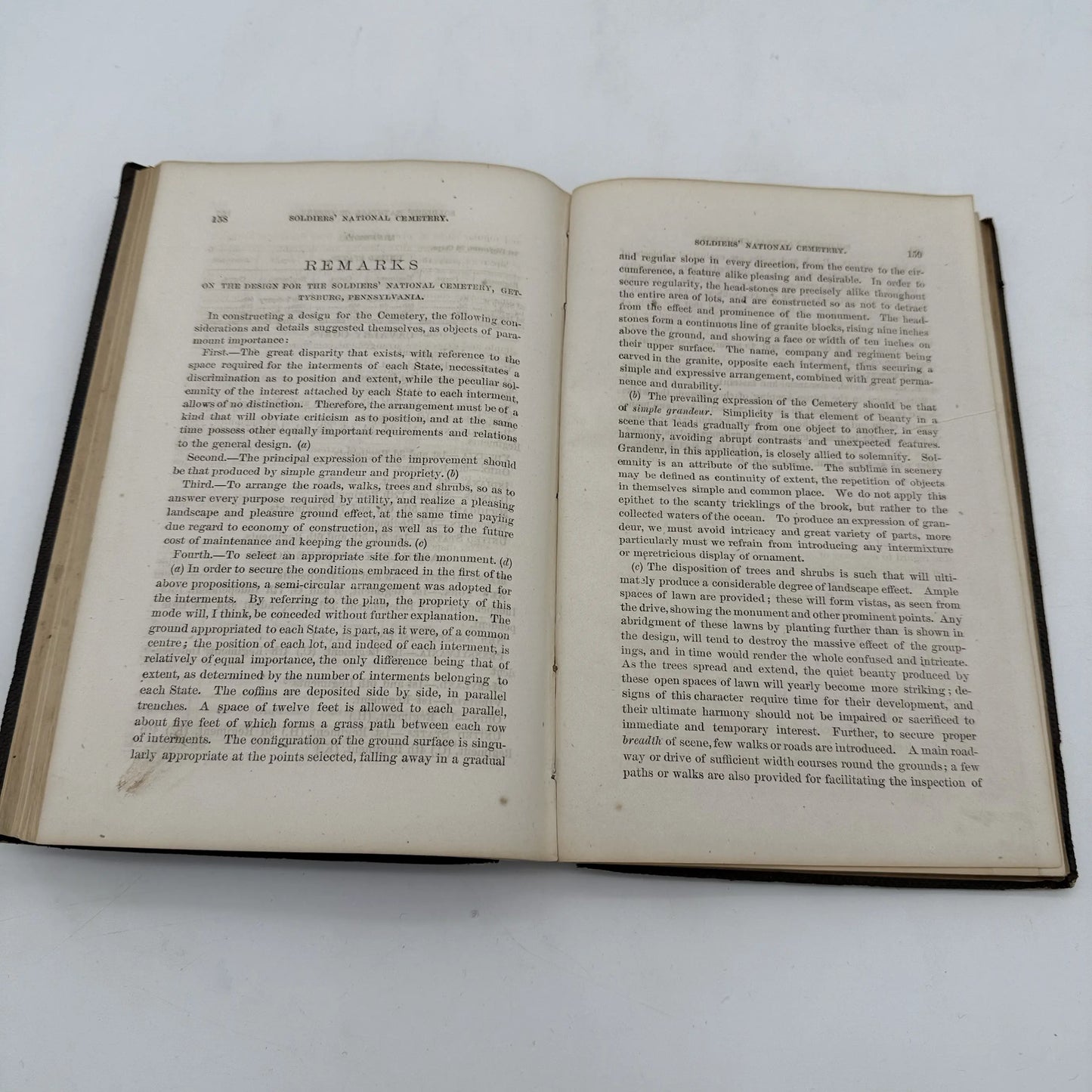 Revised Report on Gettysburg National Cemetery — 1867