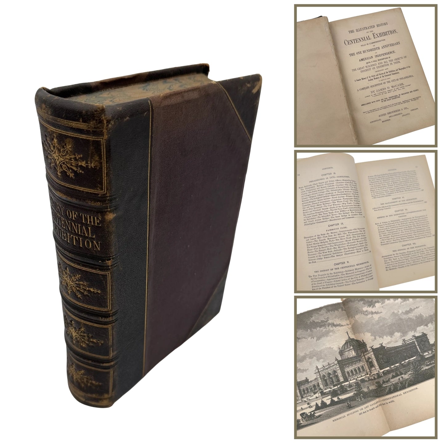 1876 "History of the Centennial Exhibition" by James D. McCabe — Two available