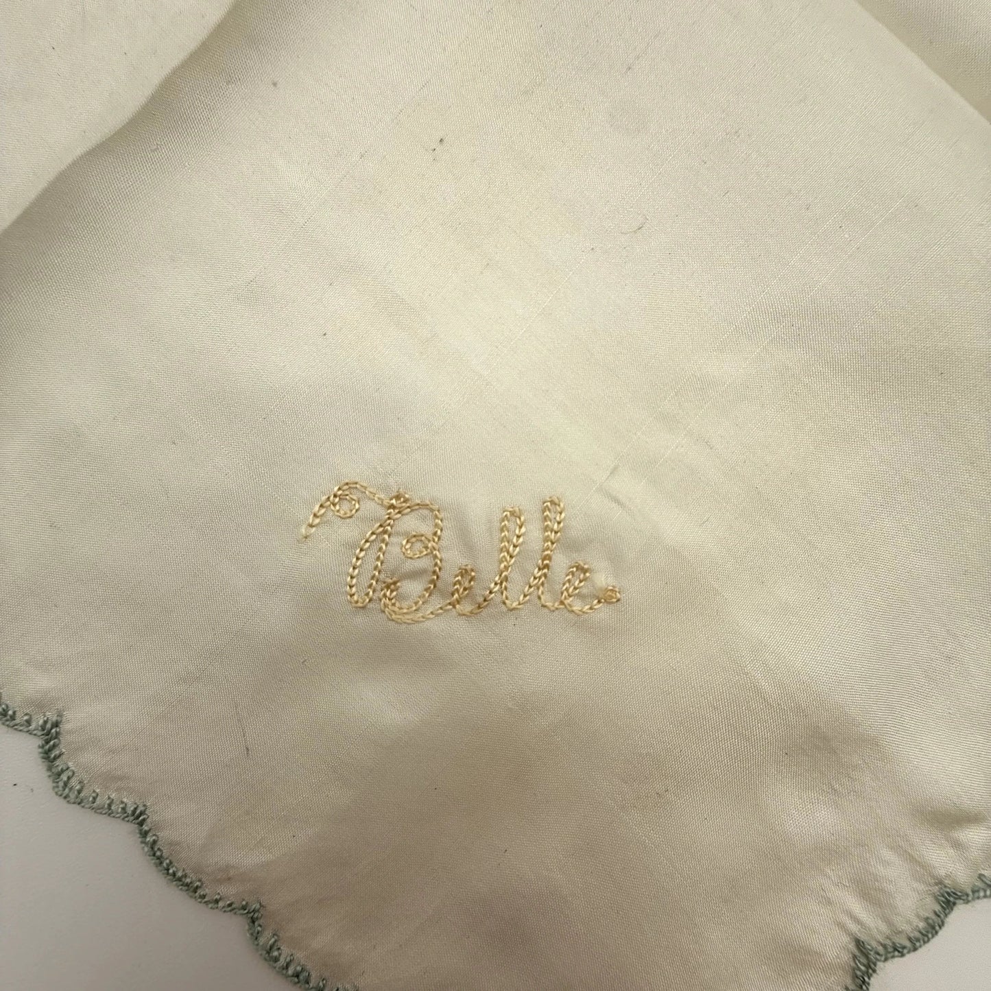 World’s Fair 1893 Columbian Exposition Embroidered Silk Handkerchiefs