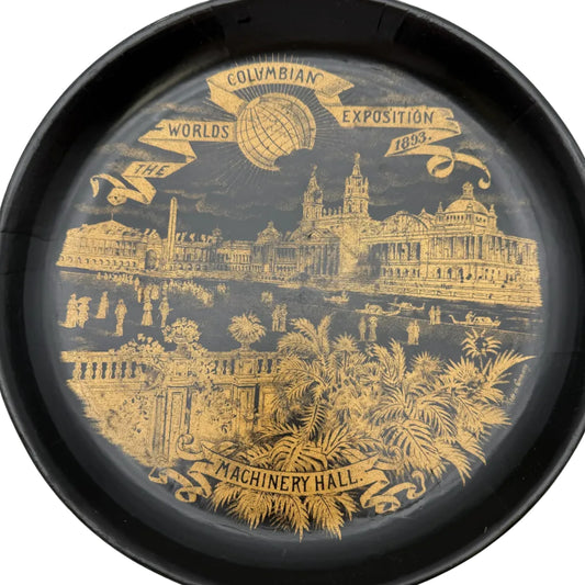 1893 World’s Fair Columbian Exposition Trays — Made in Germany
