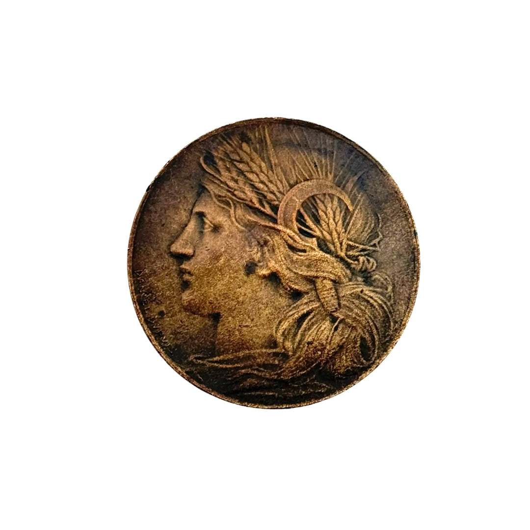 1904 Louisiana Purchase Exposition Bronze Commemorative Medal — Head of Ceres from The History List store
