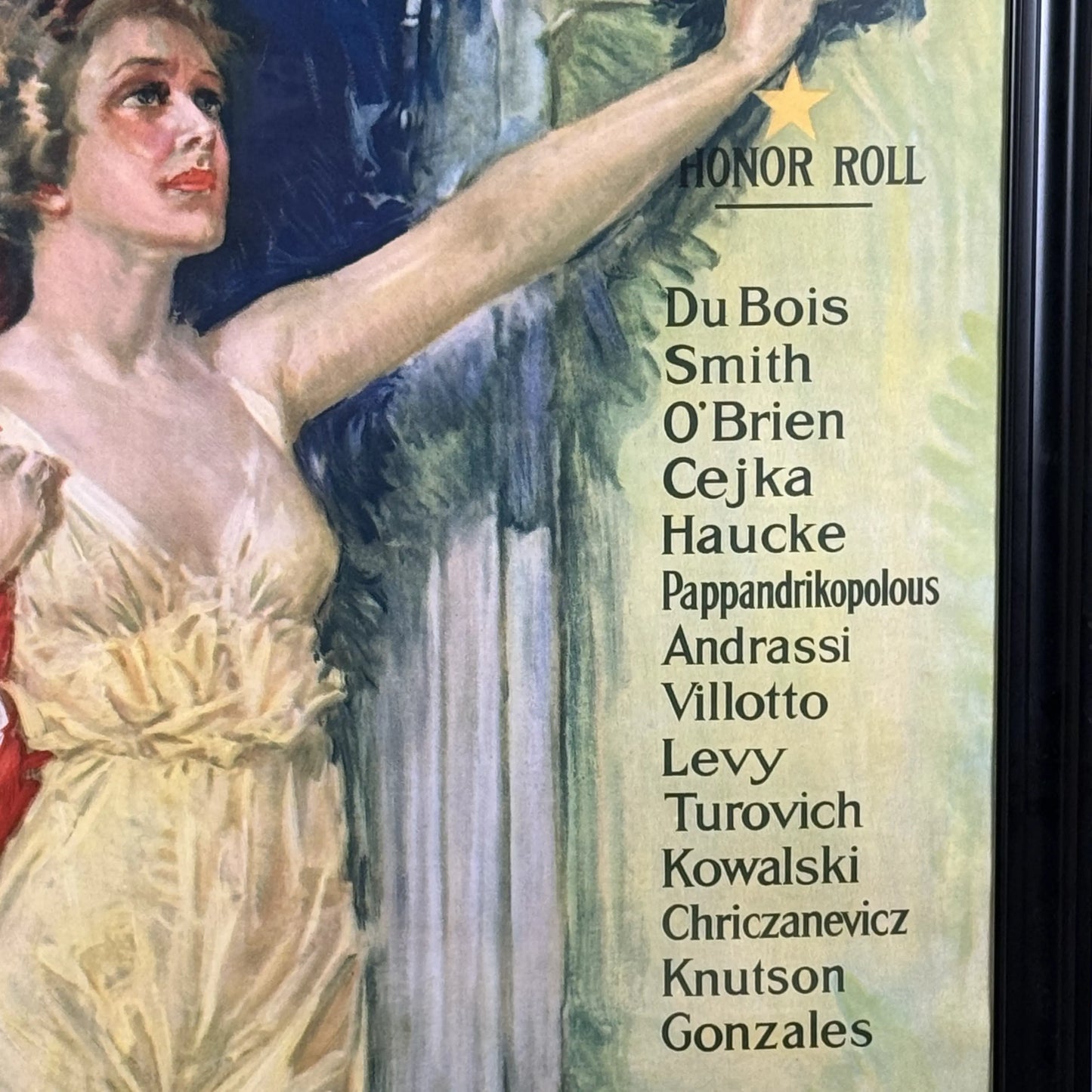 Original 1919 WWI Poster — "Americans All! - Victory Liberty Loan" Poster