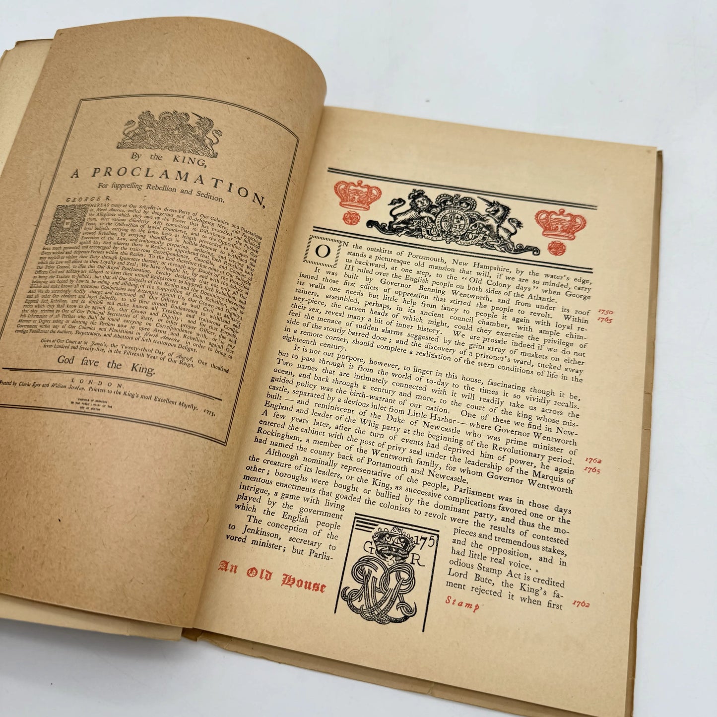 Georgian and Paul Revere Colonial Series from The Towle Mfg. Company Silversmiths — 1899 and 1901