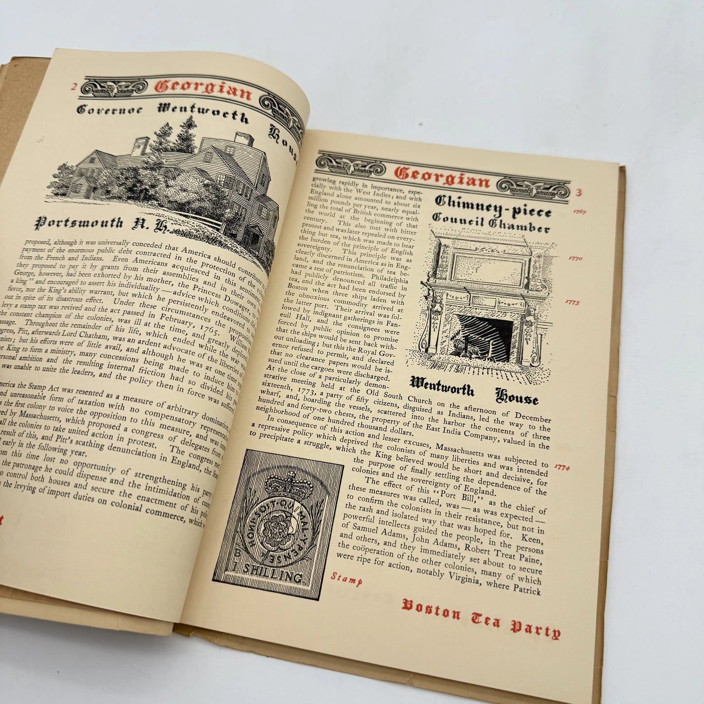 Georgian and Paul Revere Colonial Series from The Towle Mfg. Company Silversmiths — 1899 and 1901