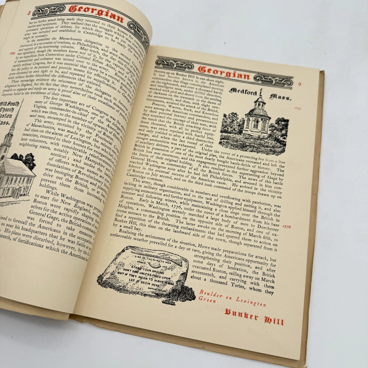 Georgian and Paul Revere Colonial Series from The Towle Mfg. Company Silversmiths — 1899 and 1901